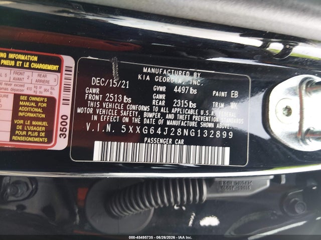 صورة 9 لـ 2022 KIA K5 GT-LINE