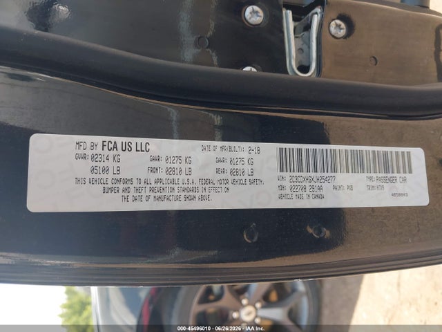 2018 Dodge CHARGER SXT PLUS RWD 照片 9