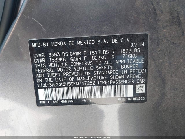 2015 Honda FIT LX 照片 9