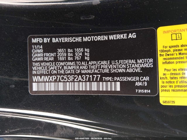 2015 MINI HARDTOP COOPER S 照片 9