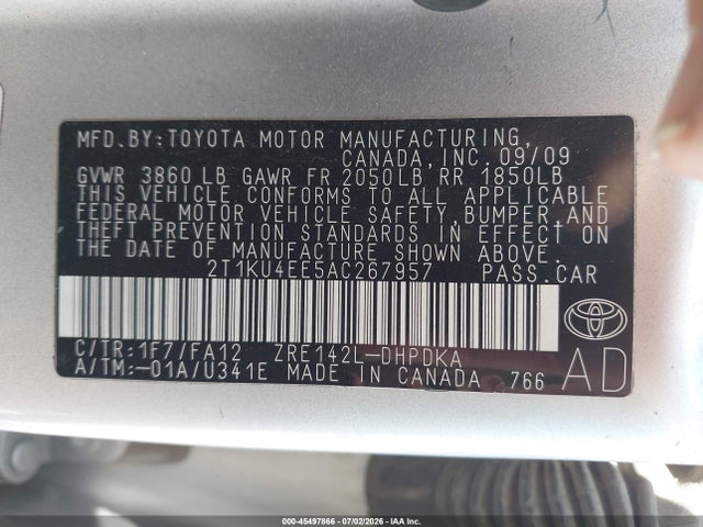 صورة 9 لـ 2010 Toyota MATRIX