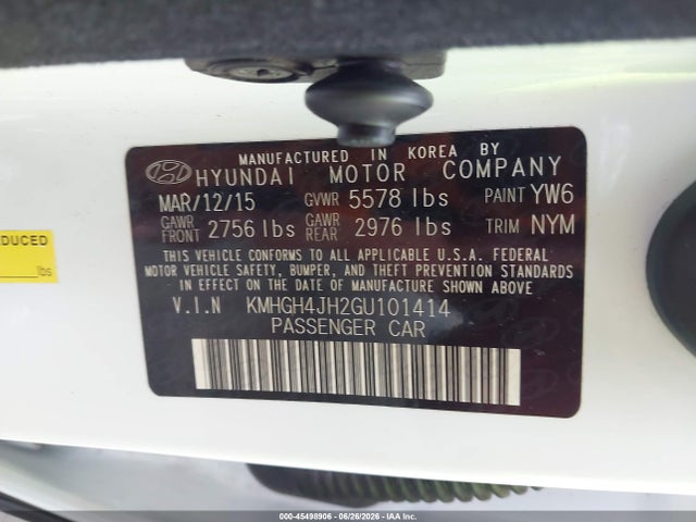 2016 Hyundai EQUUS SIGNATURE — фото 9