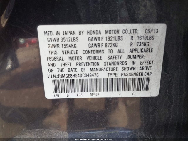 2013 Honda FIT SPORT 照片 9