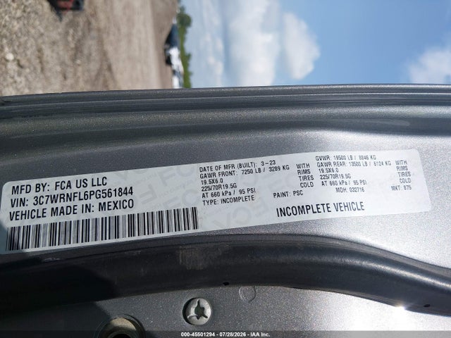 2023 RAM 5500 CHASSIS TRADESMAN/SLT/LARAMIE/LIMITED 9