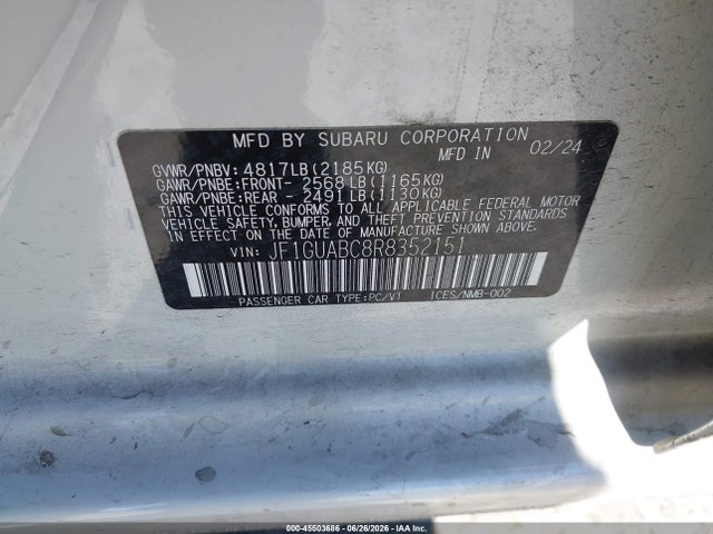 صورة 9 لـ 2024 Subaru IMPREZA BASE 5-DOOR