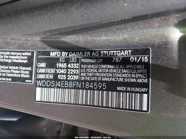 2015 Mercedes-BENZ CLA photo 9