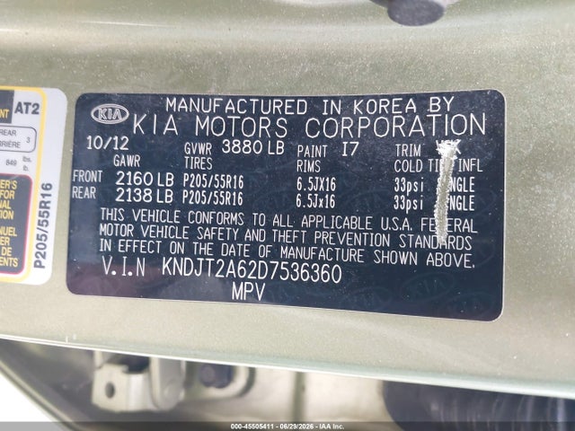 2013 KIA SOUL + photo 9