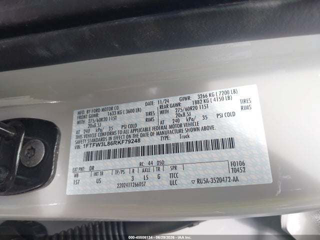 2024 FORD F-150 XLT 照片 9