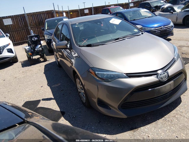 2019 TOYOTA COROLLA LE