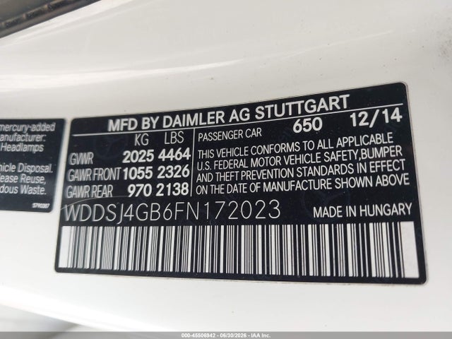 2015 Mercedes-BENZ CLA 照片 9