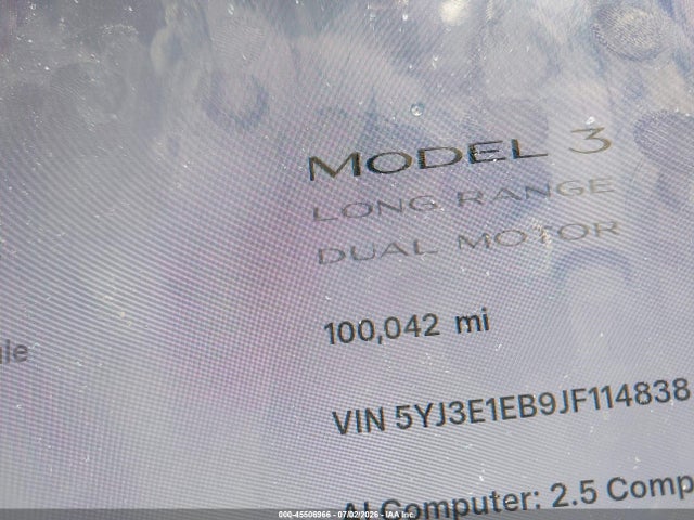 2018 Tesla MODEL 3 LONG RANGE/PERFORMANCE — миниатюра 15