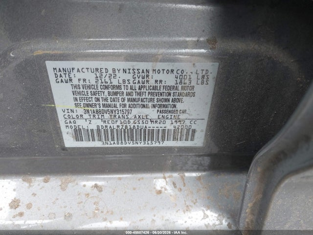 صورة 9 لـ 2022 Nissan SENTRA SR XTRONIC CVT