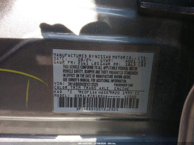 صورة 9 لـ 2025 Nissan SENTRA SR
