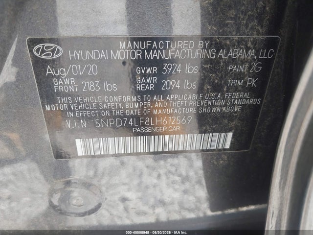 صورة 9 لـ 2020 Hyundai ELANTRA SE