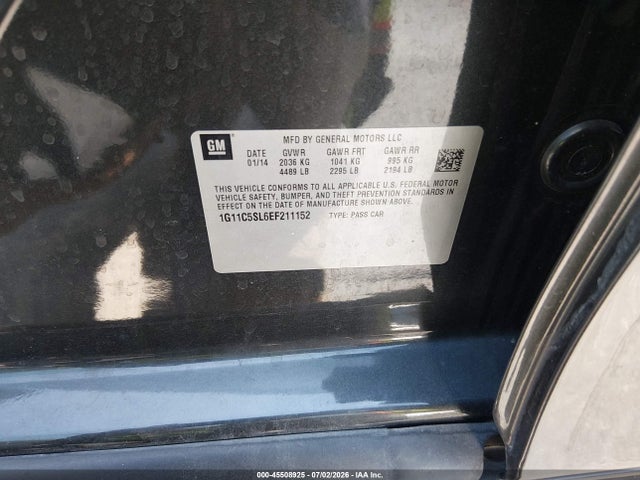2014 Chevrolet MALIBU 1LT 照片 9