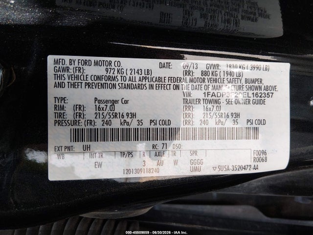 2014 FORD FOCUS SE — фото 9