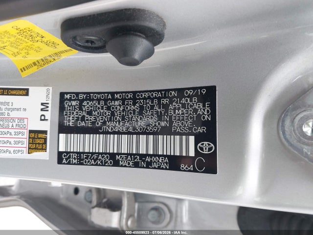2020 Toyota COROLLA SE NIGHTSHADE EDITION photo 9