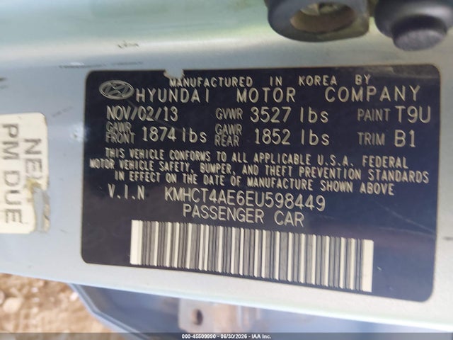 2014 Hyundai ACCENT GLS 照片 9