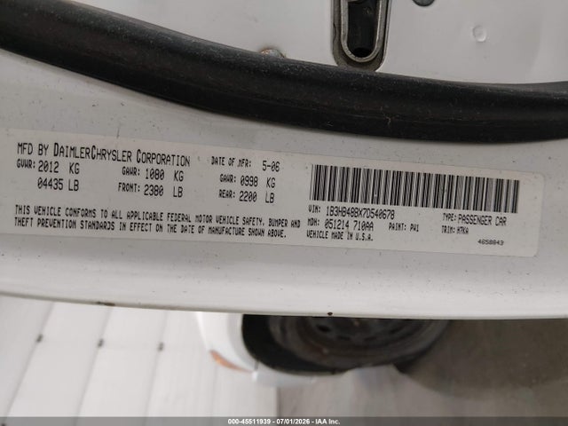 صورة 9 لـ 2007 Dodge CALIBER SXT
