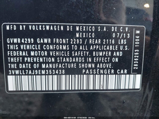 2014 Volkswagen JETTA 2.0L TDI — фото 9