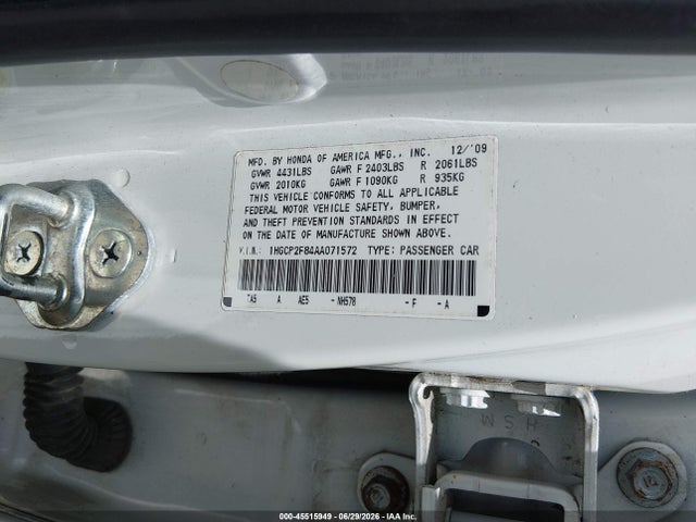 صورة 9 لـ 2010 Honda ACCORD 2.4 EX-L