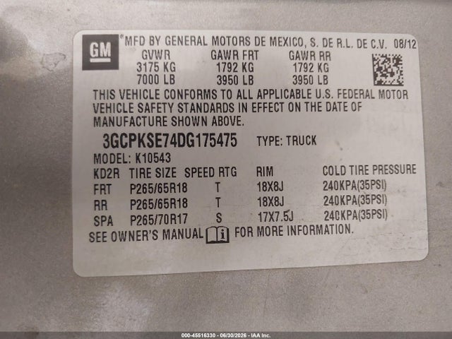2013 Chevrolet SILVERADO 1500 LT 照片 9