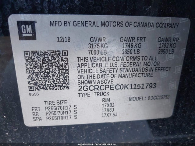 صورة 9 لـ 2019 Chevrolet SILVERADO 1500 LD LT