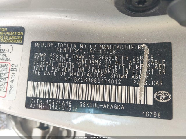 2006 Toyota AVALON XLS photo 9