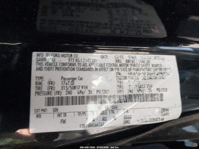 2015 FORD FOCUS SE — фото 9