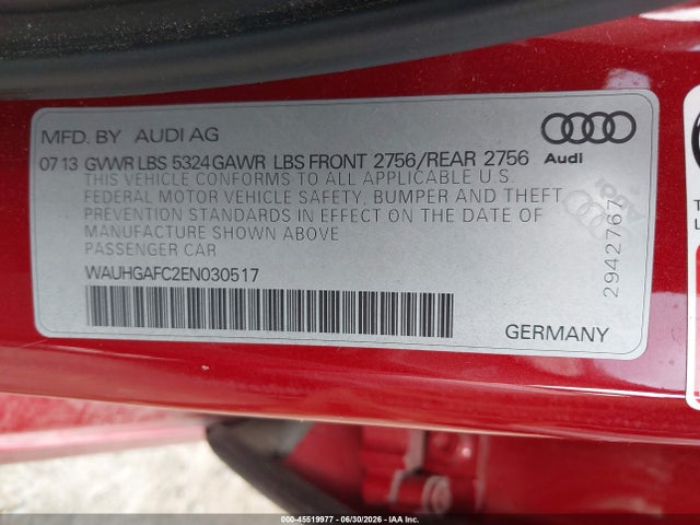صورة 9 لـ 2014 AUDI A6 3.0T PREMIUM PLUS