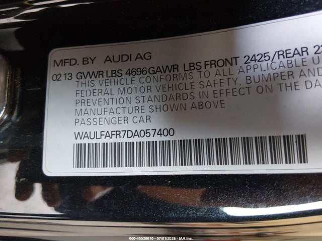 صورة 9 لـ 2013 AUDI A5 2.0T PREMIUM