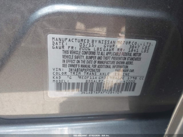 صورة 9 لـ 2015 Nissan SENTRA SR