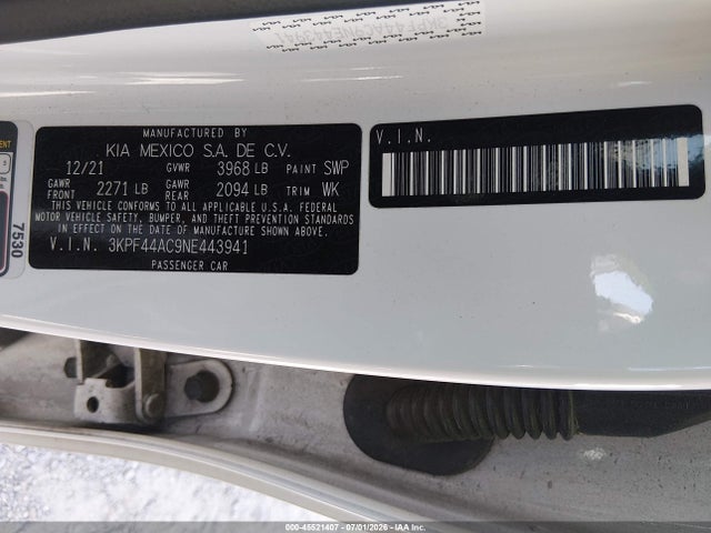 2022 KIA FORTE GT 缩略图 9