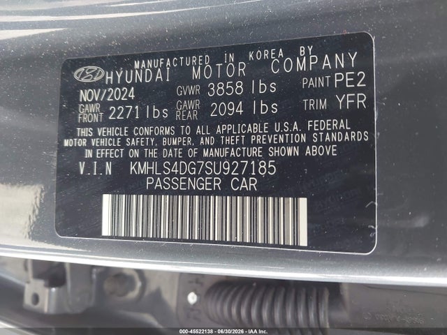 2025 HYUNDAI ELANTRA SEL CONVENIENCE 9