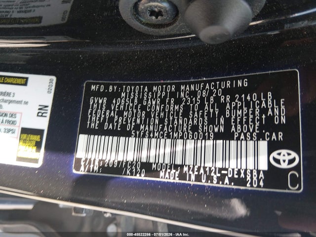 صورة 9 لـ 2021 Toyota COROLLA SE