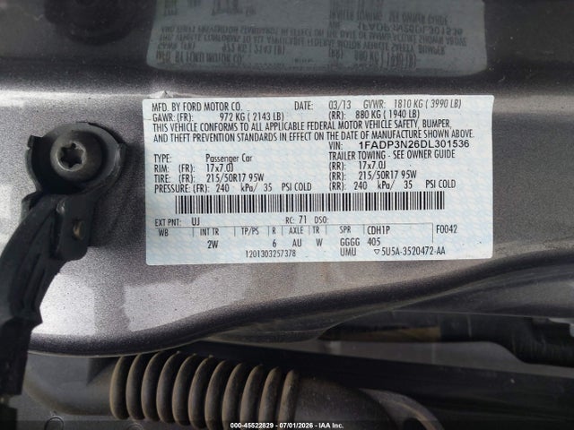 2013 FORD FOCUS TITANIUM 缩略图 9