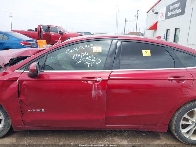 2019 FORD FUSION HYBRID SE 14