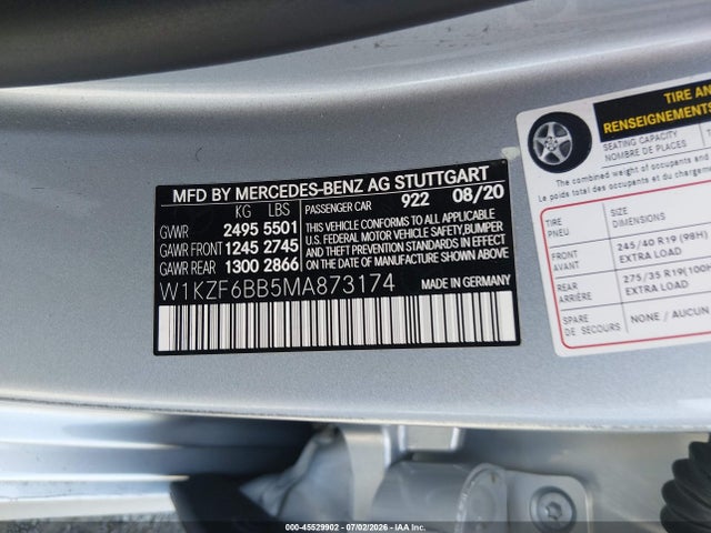 2021 MERCEDES-BENZ AMG E 53 4MATIC 9