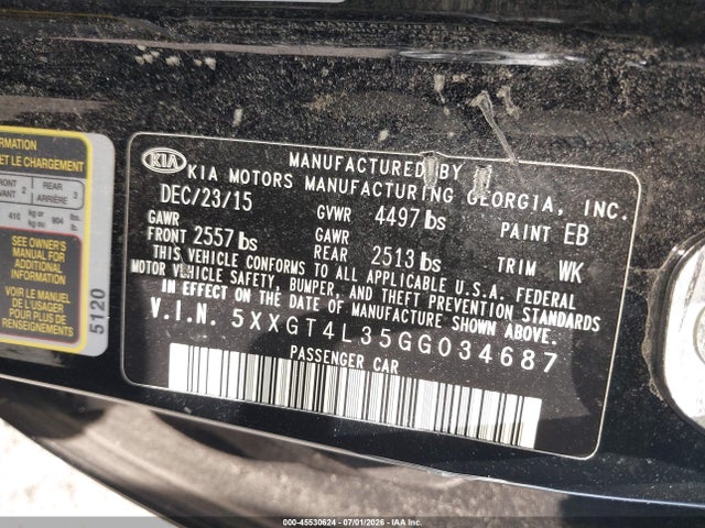 صورة 8 لـ 2016 KIA OPTIMA LX