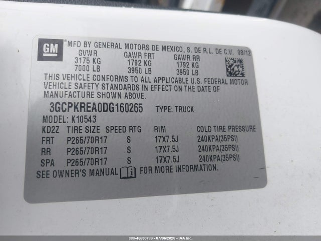 2013 Chevrolet SILVERADO 1500 LS 缩略图 9
