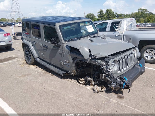 2022 JEEP WRANGLER UNLIMITED SAHARA 4X4