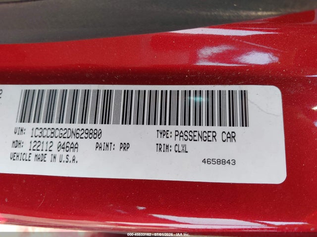 2013 Chrysler 200 LIMITED 照片 9
