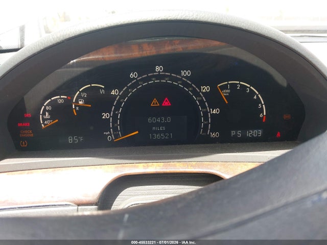 2005 Mercedes-BENZ S 500 photo 7
