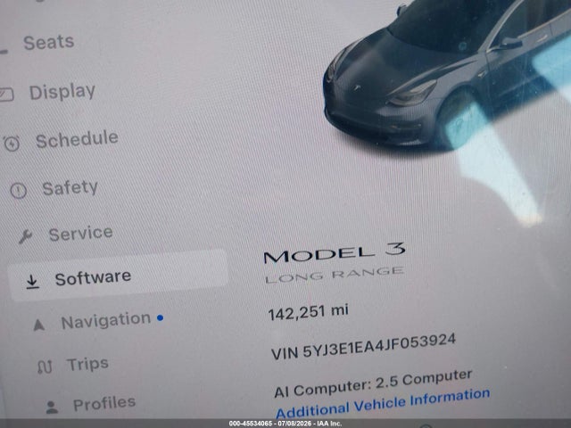 2018 Tesla MODEL 3 LONG RANGE/MID RANGE — фото 7