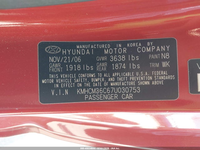 صورة 9 لـ 2007 Hyundai ACCENT GS
