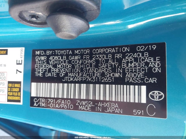 صورة 9 لـ 2019 Toyota PRIUS PRIME PLUS