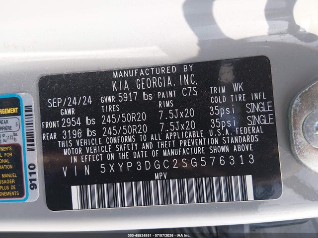 2025 KIA TELLURIDE EX X-LINE 9