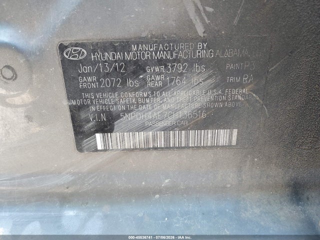 صورة 9 لـ 2012 Hyundai ELANTRA GLS