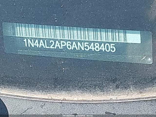 2010 Nissan ALTIMA 2.5 S 照片 9