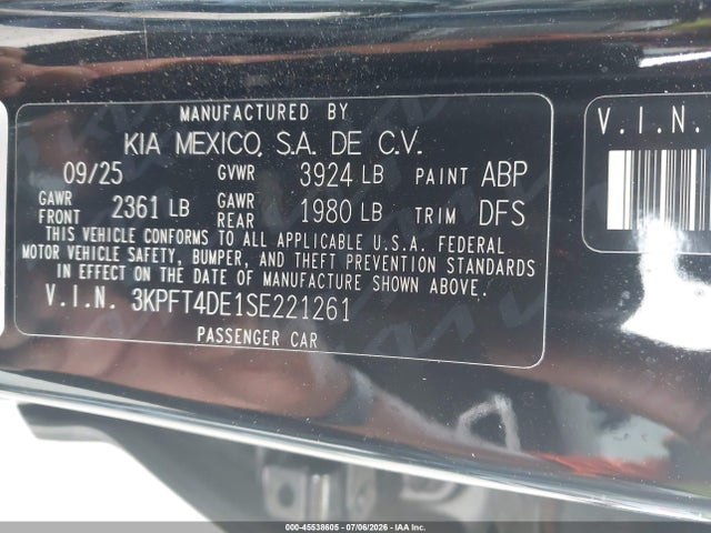 صورة 9 لـ 2025 KIA K4 LXS